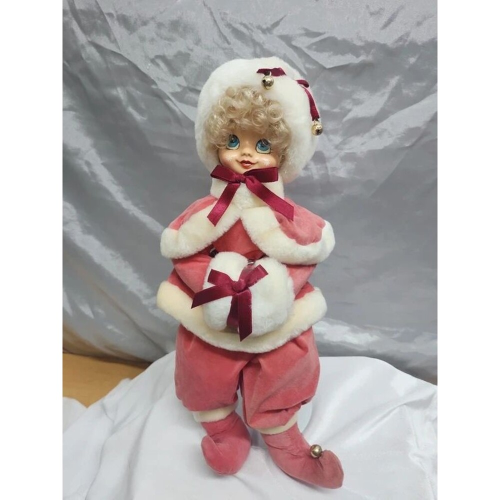 January Brinn calendar clown doll 1988
